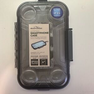 Black Waterproof Smartphone Case